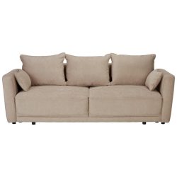 Bettsofa In Beige Beige Textil 