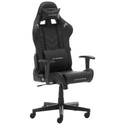 Gamingstuhl Prince In Schwarz Lederlook Schwarz 