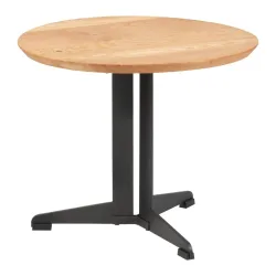 Couchtisch Mombasa Naturfarben Holz, Metall 55/45/55 cm 
