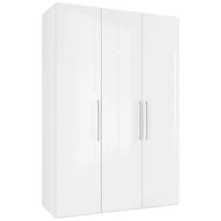 Drehtürenschrank In Weiss 147/219/60 cm Weiss 