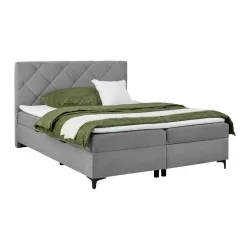 Boxbett Wind Grau Ca. 180x200cm 180/200 cm Grau 