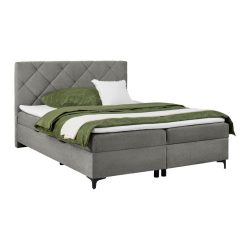 Boxbett Wind Dunkelgrau Ca. 180x200cm 180/200 cm Dunkelgrau 