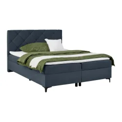 Boxbett Wind Dunkelblau Ca. 180x200cm 180/200 cm Dunkelblau 