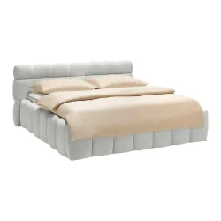 Polsterbett Monte Taupe Ca. 200x200cm 200/200 cm Taupe 