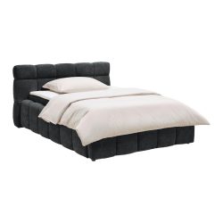 Polsterbett Monte Schwarz Ca. 120x200cm 120/200 cm Schwarz 