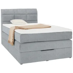 Boxspringbett Runner Hellgrau Ca. 100x200cm 100/200 cm Hellgrau 