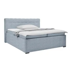Polsterbett Thor In Graublau Ca. 160x200cm 160/200 cm Graublau 