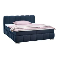 Boxbett Elaris -Exklusiv- -Top- 140/200 cm Blau 
