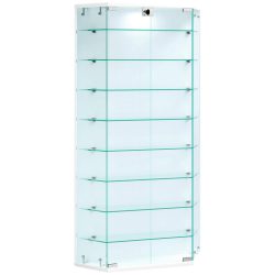 Vitrine Benila Xl 83/114/17 cm , 