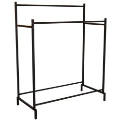 Kleiderständer Labol L Schwarz 103/136/52 cm 