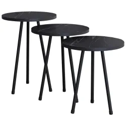 Beistelltischset Mirola Holzwerkstoff 