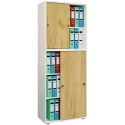 Aktenschrank Lona Xxl 70/183/37 cm 