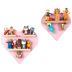 Kinderregal Boarti 27/27/5 cm 