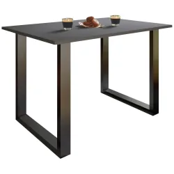 Esstisch Xona Metall, Holzwerkstoff 110/50/76 cm 