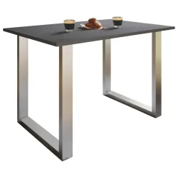 Esstisch Xona Metall, Holzwerkstoff 80/50/76 cm 