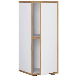 Aktenschrank Salia B30 Weiss/honigeiche Ca.30x74x33cm  Weiss, Honigeiche 