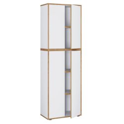 Aktenschrank Salia B60 Weiss/honigeiche  Weiss, Honigeiche 