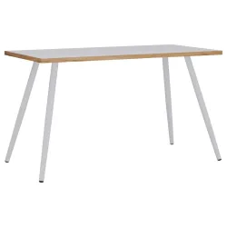 Schreibtisch Salia Honigeiche/weiss Ca110x50x70cm 110/50/70 cm Weiss, Honigeiche 