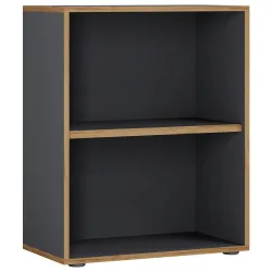 Aktenregal Salia B60 Anthrazit/honigeiche 60/74/33 cm 