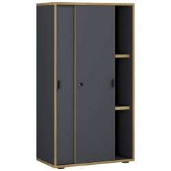 Aktenschrank Salia B60 Anthrazit/honigeiche  Anthrazit, Honigeiche 