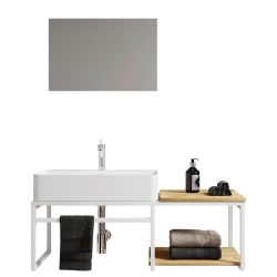 Badezimmer 3-Tlg. Waschplatz 