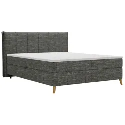 Boxbett Veloria Anthrazit Ca. 160x200cm 160/200 cm Anthrazit 