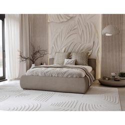 Polsterbett Olive 180/200 cm Beige 