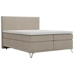 Boxspringbett Cromo Beige 200/200 cm Beige 