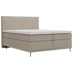 Boxspringbett Cromo Beige 200/200 cm Beige 