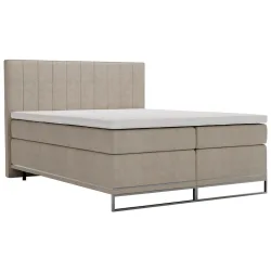 Boxspringbett Cromo Beige Ca. 180x200 180/200 cm Beige 