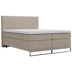 Boxspringbett Cromo Beige Ca. 200x200 200/200 cm Beige 