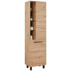 Hochschrank In Eiche Artisan 50/180-190/35 cm 