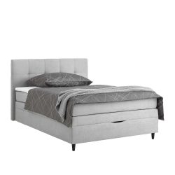 Boxspringbett Miami In Grau Ca. 120x200cm 120/200 cm Grau 