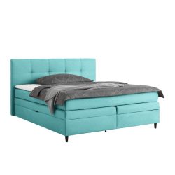 Boxspringbett Miami In Türkis Ca. 160x200cm 160/200 cm Türkis 