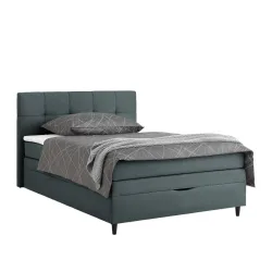 Boxspringbett Miami In Anthrazit Ca. 120x200cm 120/200 cm Anthrazit 