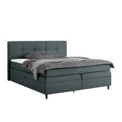 Boxspringbett Miami In Anthrazit Ca. 180x200cm 180/200 cm Anthrazit 