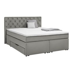 Boxspringbett Chester Grau Ca. 180x200cm 180/200 cm Grau 