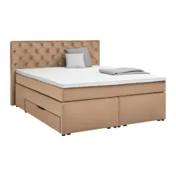Boxspringbett Chester Terracotta Ca. 160x200cm 160/200 cm Terracotta 