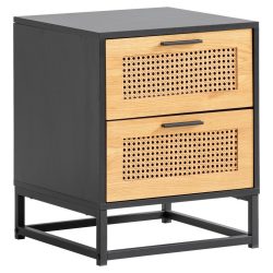 Nachttisch Wl6.829 45/56/45 cm Schwarz 
