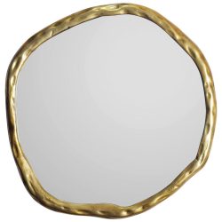 Wandspiegel Wl7.098 60/60/3 cm , Goldfarben 