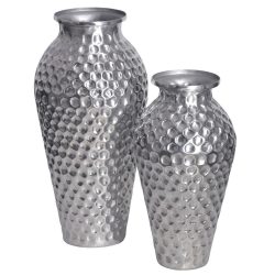Dekovase Dekovase 2er Set Silber 