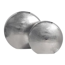 Dekovase Dekovase 2er Set Silber 