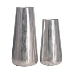 Dekovase Dekovase 2er Set Silber 