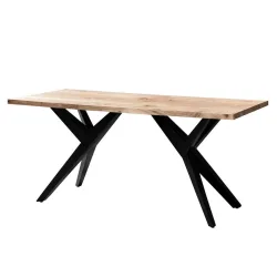 Schreibtisch Wl7.235 180/90/76 cm Akaziefarben 