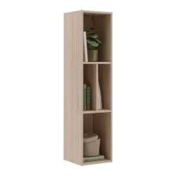 Wandregal Siena Eichefarben 30/125/30 cm 