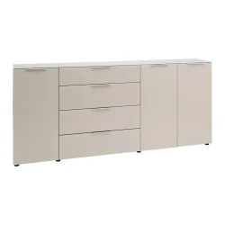 Sideboard Siena Kaschmirfarben  226/99/40 cm 4 Schublade(n) 