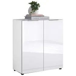 Kommode Siena Weiss , 90/99/40 cm , 