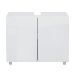 Waschbeckenunterschrank In Weiss 80/66/32 cm 