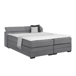 Boxspringbett Sevilla Grau Ca. 140x200cm 140/200 cm Grau 