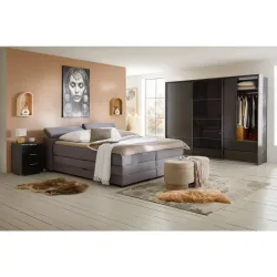 Boxspringbett Sevilla In Grau 180/200 cm Grau 